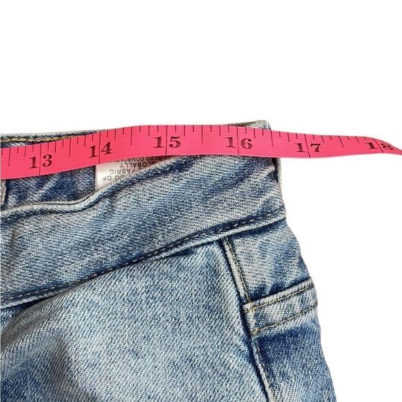 AG Adriano Goldschmeid Saige High-Rise Straight in Apparition Destructed 31 - Picture 8 of 10